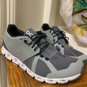 8.5, worn only a few times, gray On Clouds